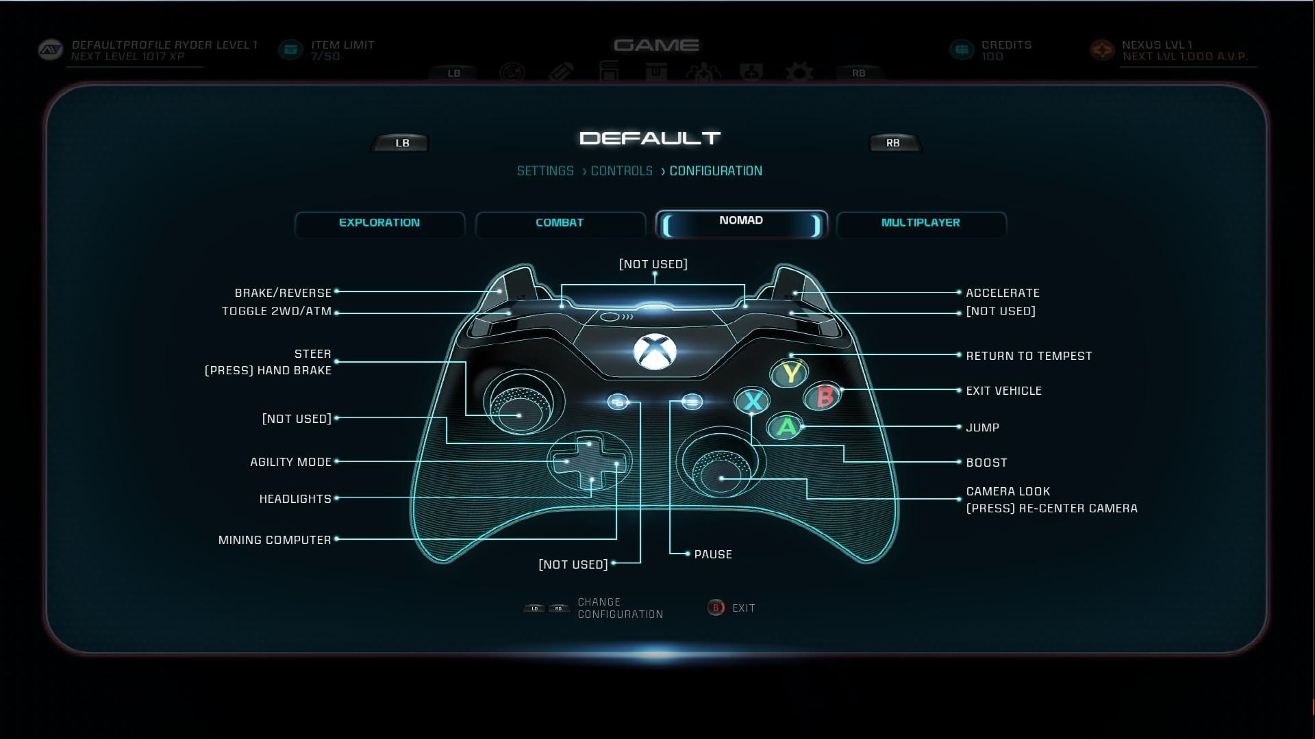 Uretfærdighed følelsesmæssig Procent Xbox One Controls | Mass Effect Andromeda Wiki